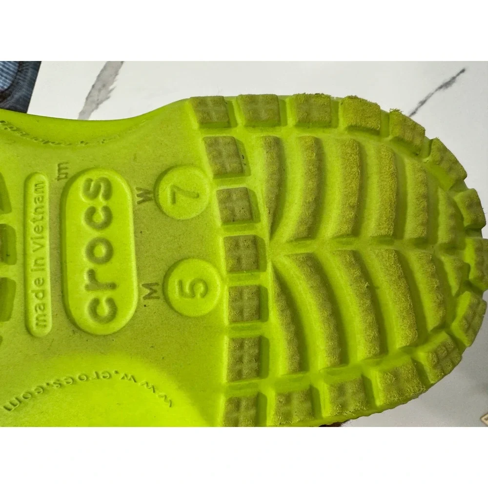 Crocs Shrek Classic Clog OG Lime Green Mens 5 Womens 7 Ogre